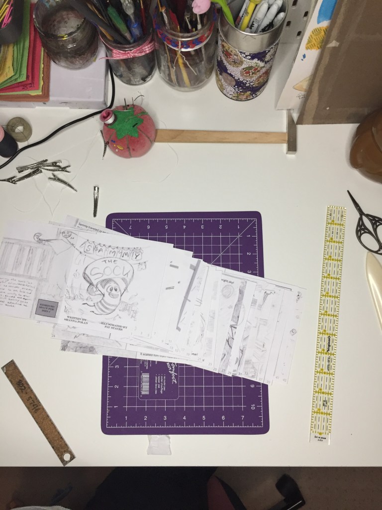 7. Line up the pages in descending order. 1,3,5,7...