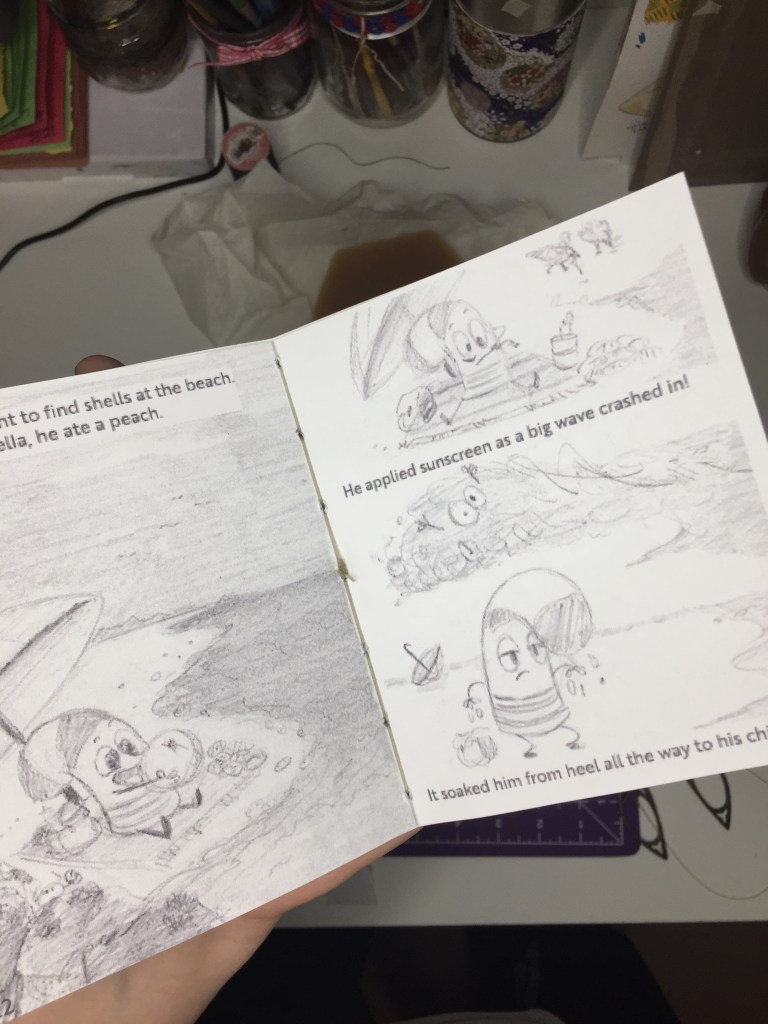 19. Book is bound and ready to flip through.