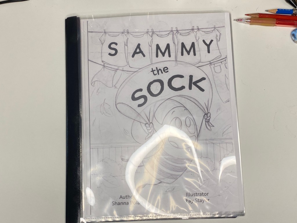 Finished bound final line dummy book ready to read and share!